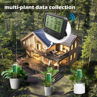 Capteur d'humidité du sol sans fil 4-en-1 intelligent pour plantes, testeur de fertilité, de luminosité et de température, moniteur d'humidité de jardin Tuya en ABS