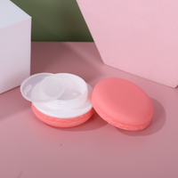 Boîte à macarons de 10g avec couvercle intérieur, pots cosmétiques pour crème, boîte pour crème visage, flacon échantillon de rouge à lèvres, flacon d'essai, emballage individuel