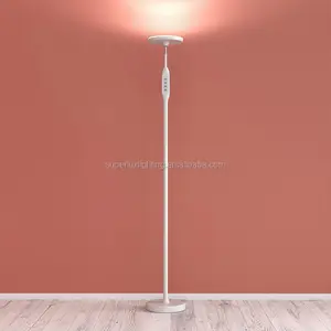 Lámpara de pie con torchiere LED regulable