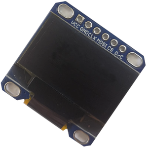 โมดูลจอแสดงผล OLED ขนาด 0.96 นิ้ว หน้าจอแบบอนุกรม SPI 12864 ตาข่าย SSD1306 - Product Image 1