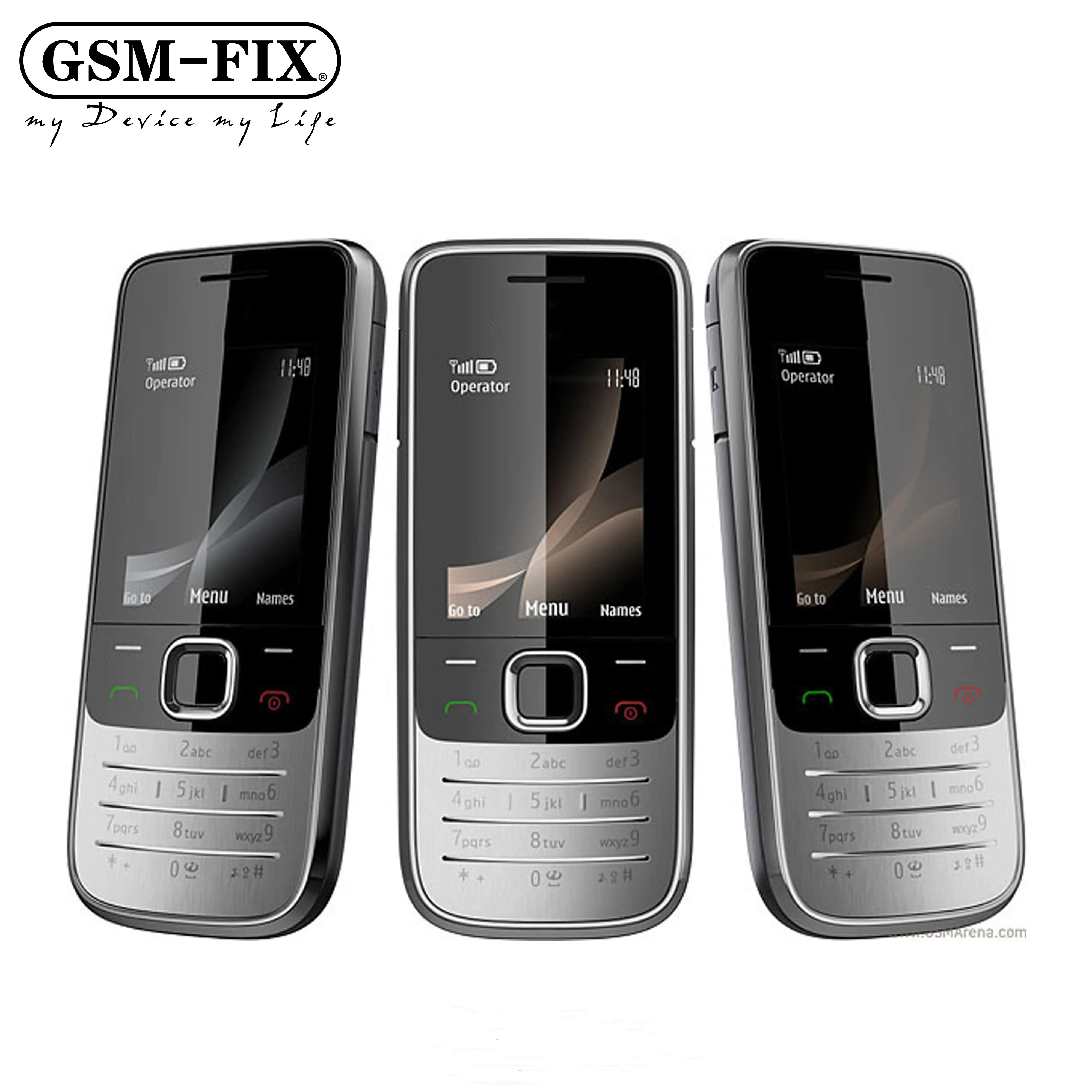 GSM-FIX Groothandel Ontgrendeld Originele 2730 Klassieke 3G Quad-Band 2mp Camera Mobiele Telefoon Voor Nokia 2730 Classic