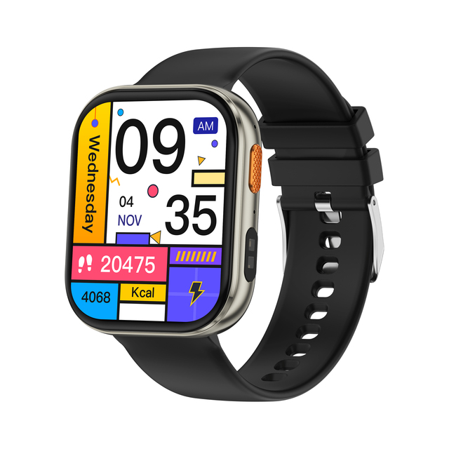 2026 Best Seller Smart Watch 1000mah Battery 20 to 25 Days Standby Custom Dial Wrist Wake for Office Fitness Use