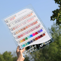 BORN PRETTY PRO Nail Supply Collection de cartes de couleur en acrylique en gros Vernis à ongles en gel Affichage du nuancier