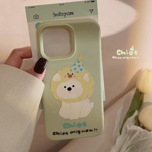 Mềm Dễ Thương Phim Hoạt Hình Dễ Thương Head Bìa Puppy Mềm Bìa Điện Thoại Di Động Trường Hợp Đối Với iPhone 16 15 14 13 12 11 Pro Max Chống-Mùa Thu Điện Thoại Trường Hợp - Product Image 6