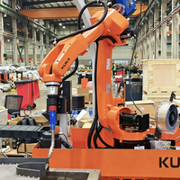 Prix usine KUKA KR35 R1840-3 HW Robot de soudage intelligent avec charge utile de 35 kg, poste de soudage sur rail pour poutres en H