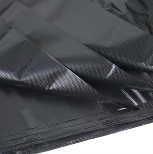 Tie Top Garbage Bag Black Trash Fold Custom Jumbo Black Ldpe Biodegradable <b>Roll</b> Manufacturers Black <b>Plastic</b> Garbage Bags - Product Image 2