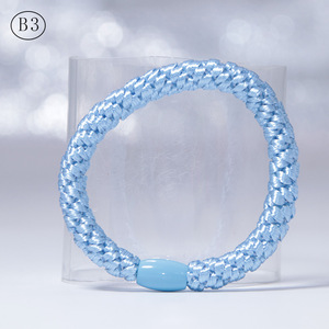 Vente en gros d'élastiques à cheveux simples et tendance en velours, élastiques personnalisés <span class=keywords><strong>Kknekki</strong></span> pour femmes - Product Image 4
