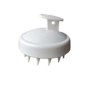 Silicone Shampoo Brush Massage Comb Soft Rubber For Scalp Relief Hair Care - Product Image 5