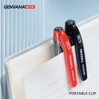 Stylos gel en gros de l'usine Genvana, écriture fluide, corps transparent en plastique, pointe ultra-fine de 0,38 mm, avec logo personnalisé