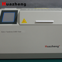 Equipo de Prueba de Resistencia Dieléctrica de Aceite Aislante de 80kV Huazheng Electric, Probador de BDV de Aceite para Transformadores de 3 Copas