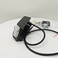 50W universel LED conduite antibrouillard RGB Spot faisceau d'inondation 3 pouces LED feux de travail pour moto ATV tracteurs e-bike accessoires