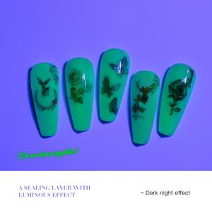 JTING Esmalte de Uñas en Gel Luminoso de Varios Estilos, Esmalte de Uñas en Gel que Brilla en la Oscuridad con Efecto Diurno y Nocturno - Product Image 3