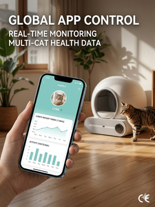 Lettiera Intelligente per Gatti con Controllo WIFI tramite APP Personalizzabile, Rimozione Automatica degli Odori, Paletta per Lettiera - Product Image 3
