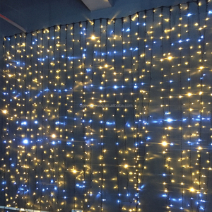 Cadena de luces de cortina de ventana de Color de alta calidad Año Nuevo 2025 gran oferta Cable de goma IP67 Led para decoración navideña con Flash - Product Image 5