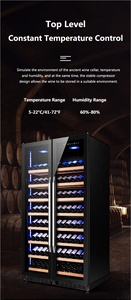 Jiufu Hộ Gia Đình Thiết Bị Rã Đông Máy Nén Pháp Cửa Kính OEM Thép Không Gỉ Tủ Lạnh Tủ Lạnh Mát Cho Rượu Vang - Product Image 4