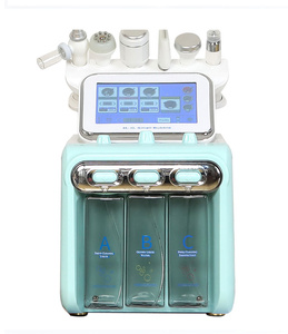 Appareil portable 7-en-1 de soin de la peau et de beauté, hydrodermabrasion et microdermabrasion, machine faciale avec élimination des pigments pour les lèvres, prise US - Product Image 2