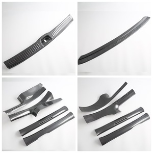 Plaque <span class=keywords><strong>de</strong></span> protection arrière, bande <span class=keywords><strong>de</strong></span> seuil pour Benz 23 Mercedes GLC, déflecteur <span class=keywords><strong>de</strong></span> vent arrière, autocollant <span class=keywords><strong>de</strong></span> rétroviseur, accessoires extérieurs - Product Image 4