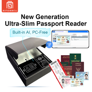 Scanner de passeport et d'identité autonome USB et Gigabit haute vitesse nouvelle génération, idéal pour les aéroports, les hôtels, les banques (en stock) - Product Image 1