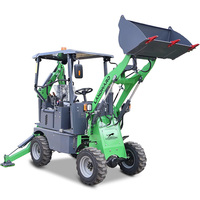 Mini-chargeuse-pelleteuse LANDWARD LW15-06, haute qualité, vente chaude, CE EPA 4x4, petite chargeuse-pelleteuse