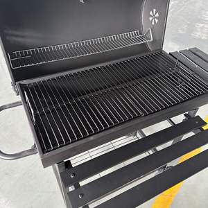 Parrilla de barbacoa al aire libre americana más grande y gruesa, <span class=keywords><strong>estufa</strong></span> de carbón <span class=keywords><strong>para</strong></span> patio, horno ahumado - Product Image 6