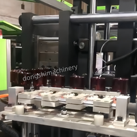 Máquina Automática de Soplado de Botellas PET de Acero Inoxidable de 8 Cavidades, Válvula de Alta Presión SMC PLC para Producción de Botellas de Agua