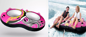 2 Person <strong>Towable</strong>, Ski Boat Towing Tube, Boat Water Toys - Product Image 2