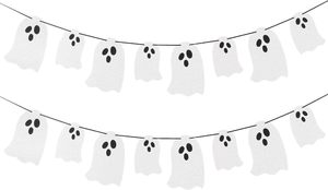 Usine extérieure Halloween bannière kit de bricolage fournitures de fête pour jardin cour décoration murale effrayant bruant guirlande affichage - Product Image 3