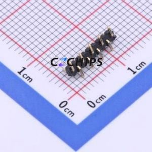 X1311WVS-09J-C18D42R2 Pin Header SMD,P=1.27mm Connector ( Pin Structure: 1x9P )( Pitch: 1.27mm )( Row Spacing: 1.27mm ) - Product Image 2