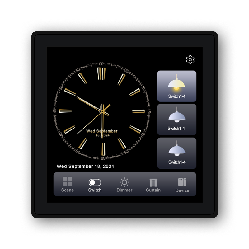 3 gang White necesita trabajar con tuya ZigBee Gateway