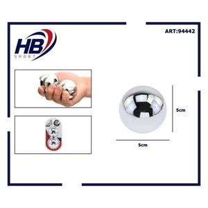 2 piezas de empuñaduras de acero con bolas de 5 cm - Product Image 3