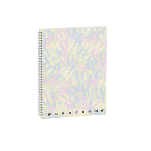 PIGNA - Blocco a Spirale Monocromatico Multicolore 100 Fogli Quadrati da 5mm - Product Image 1