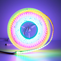 Bande LED numérique complète WS2811 RGB pour chambre à coucher, COB, couleur de rêve, adressable