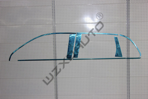 WZXD 18 Pcs Stainless Steel <b>Window</b> Frame Trim <b>Cover</b> Auto Accessories for 2013 - Product Image 2