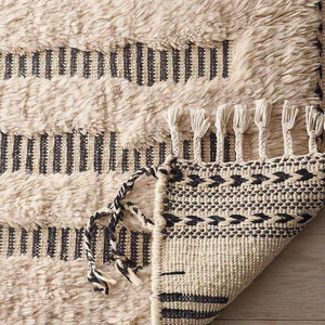 Alfombras Elegantes Marroquíes Tradicionales Anudadas a Mano de Lana/Seda y Conjuntos Personalizados para Decoración del Hogar - Product Image 5