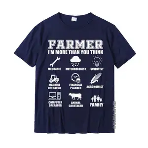 Оптовые продажи трактор майка-Отличная фермер подарок трактор фермы крупного рогатого скота земледелия футболка топы, футболки, Новое поступление, хлопковая Мужская футболка