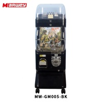Marwey prix de gros Candy Gumball Arcade Machine Jouets Distributeur automatique de capsules avec vitrine