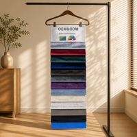 Tissu d'ameublement en velours italien de luxe, couleurs variées, textile durable pour meubles, 280 cm, certifié, sur mesure pour rideaux d'hôtel