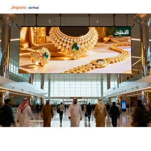 Tablero de visualización de pantalla LED P3.91 grande a todo color Pared de video digital interior ultradelgada para <span class=keywords><strong>agencia</strong></span> de publicidad de señal de bienvenida - Product Image 1