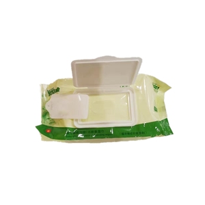 Lingettes pour bébé non tissées biologiques 80ct Infusées à la vitamine E et à l'<span class=keywords><strong>huile</strong></span> <span class=keywords><strong>d</strong></span>'<span class=keywords><strong>olive</strong></span> Douces parfumées Nettoyage en profondeur et nettoyage en gros - Product Image 4