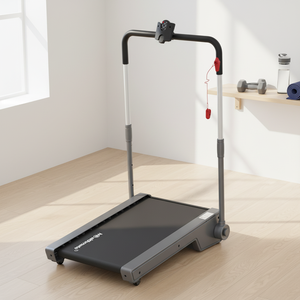 Caminadora Eléctrica HSM, Plataforma para Caminar con Pantalla LED, Manillares Ajustables, Motor de 0.5HP, Diseño Plegable, ABS, Capacidad de 100 kg - Product Image 3