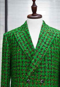 Luxuriöser Herrenanzug aus Tweed-Stoff Maßgeschneidert nach Maß <span class=keywords><strong>Lemontree</strong></span> Anzug - Product Image 2