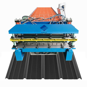 Nueva Máquina <span class=keywords><strong>de</strong></span> Fabricación <span class=keywords><strong>de</strong></span> Tejas <span class=keywords><strong>de</strong></span> Acero <span class=keywords><strong>de</strong></span> Doble Columna <span class=keywords><strong>de</strong></span> Alta Resistencia con Sistema <span class=keywords><strong>de</strong></span> Corte por Copia para Uso en Techos - Product Image 1