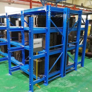 Công nghiệp 5 lớp thép trượt Draw-out Pallet giá bảo vệ chống ăn mòn ngăn kéo Pallet Kệ hệ thống cho kho lưu trữ - Product Image 6