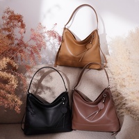 Sac à bandoulière de luxe en cuir véritable de créateur, sac à bandoulière portable en cuir véritable pour femme, sac bandoulière