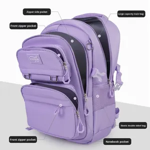 Haute qualité 2025 garçon étanche école sac à dos personnalisé affaires école sacs pour étudiants qualité sac à dos étudiants - Product Image 1