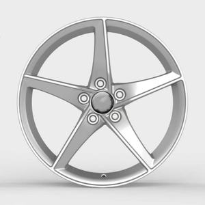 18X85 18 Inch Et 35 5X112 Alloy 1 Piece Forged 5 Spoke Wheels <strong>Rims</strong> Silver For Vw <strong>Volkswagen</strong> Passat R36 Cc B5 B6 B7 - Product Image 3