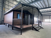 Maison conteneur moderne extensible en acier de luxe, étanche, pour usage en station balnéaire, villa forestière ou appartement