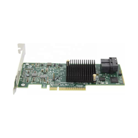 Tarjeta HBA Broadcom 9300-8i, 8 puertos SCSI SAS/SATA/Nvme, adaptador de bus host, interfaz PCIE de 12 Gb/s, controlador de almacenamiento Tri-Mode Gen4