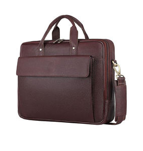 Nouveau sac messager en cuir de qualité supérieure pour hommes, sac de bureau pour hommes, compartiment rembourré pour ordinateur portable avec sangle réglable - Product Image 1