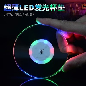 Posavasos LED Iluminados con Cambio de Color, Accesorios para Vasos de Fiesta, Decoración para Bares, KTV, Discotecas y Eventos - Product Image 4